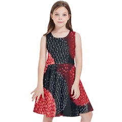 Berry,curved, Edge, Kids  Skater Dress by nateshop