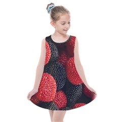 Berry,curved, Edge, Kids  Summer Dress by nateshop