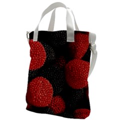 Berry,curved, Edge, Canvas Messenger Bag by nateshop