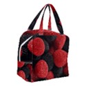 Berry,curved, Edge, Boxy Hand Bag View3