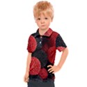 Berry,curved, Edge, Kids  Polo T-Shirt View1