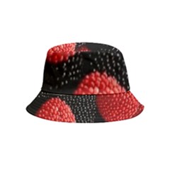 Berry,curved, Edge, Bucket Hat (kids) by nateshop