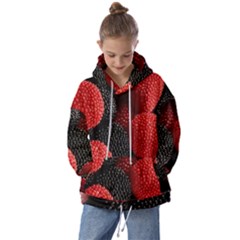 Berry,curved, Edge, Kids  Oversized Hoodie by nateshop