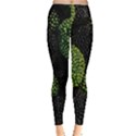 Berry,note, Green, Raspberries Everyday Leggings  View1