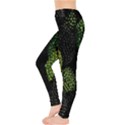 Berry,note, Green, Raspberries Everyday Leggings  View3