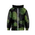 Berry,note, Green, Raspberries Kids  Zipper Hoodie View1