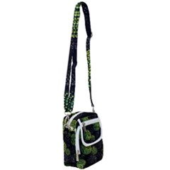 Berry,note, Green, Raspberries Shoulder Strap Belt Bag by nateshop