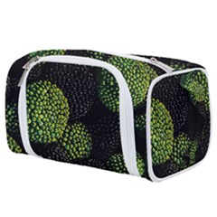 Berry,note, Green, Raspberries Toiletries Pouch by nateshop