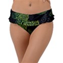 Berry,note, Green, Raspberries Frill Bikini Bottoms View1