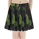 Berry,note, Green, Raspberries Pleated Mini Skirt View1