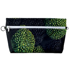 Berry,note, Green, Raspberries Handbag Organizer by nateshop