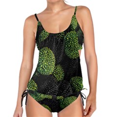 Berry,note, Green, Raspberries Tankini Set by nateshop