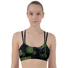 Berry,note, Green, Raspberries Line Them Up Sports Bra by nateshop