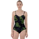 Berry,note, Green, Raspberries Sweetheart Tankini Set View1