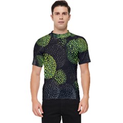 Berry,note, Green, Raspberries Men s Short Sleeve Rash Guard by nateshop