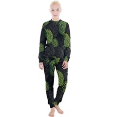 Berry,note, Green, Raspberries Women s Lounge Set by nateshop