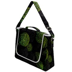 Berry,note, Green, Raspberries Box Up Messenger Bag by nateshop