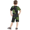 Berry,note, Green, Raspberries Kids  T-Shirt and Shorts Set View2