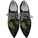 Berry,note, Green, Raspberries Pointed Oxford Shoes View1