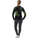 Berry,note, Green, Raspberries Women s Pique Long Sleeve T-Shirt View2