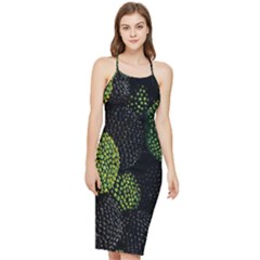 Berry,note, Green, Raspberries Bodycon Cross Back Summer Dress by nateshop