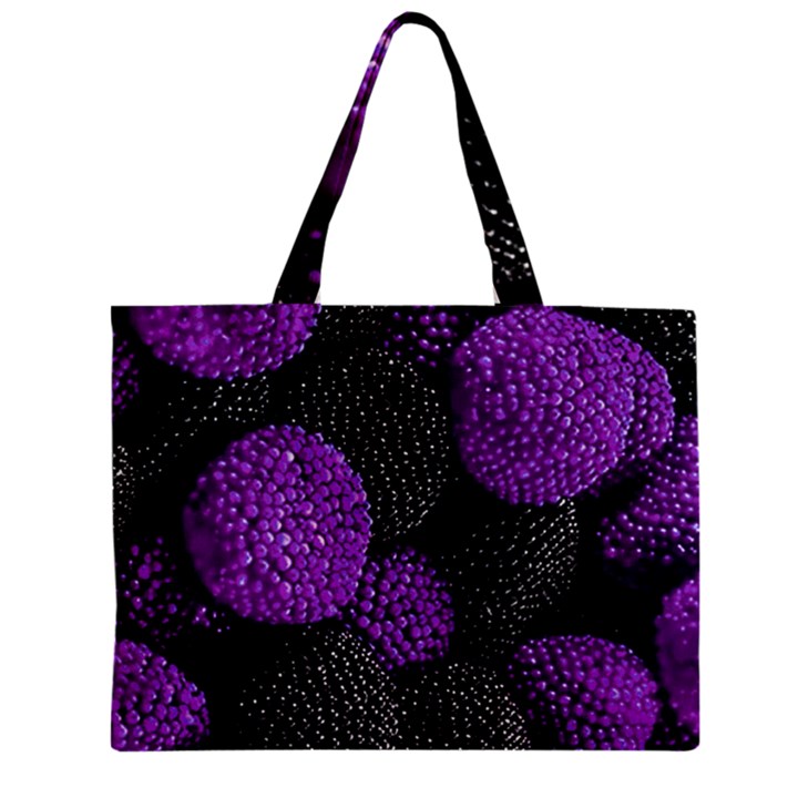 Berry,raspberry, Plus, One Zipper Mini Tote Bag