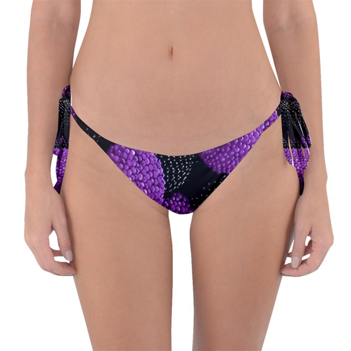 Berry,raspberry, Plus, One Reversible Bikini Bottoms