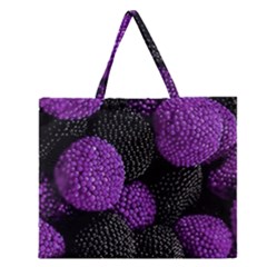 Berry,raspberry, Plus, One Zipper Large Tote Bag by nateshop