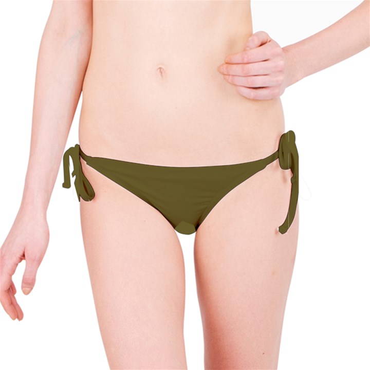 Brown, Color, Background, Monochrome, Minimalism Bikini Bottoms