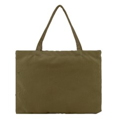 Brown, Color, Background, Monochrome, Minimalism Medium Tote Bag by nateshop