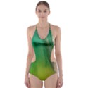 Curved, Hole Cut-Out One Piece Swimsuit View1