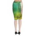 Curved, Hole Midi Wrap Pencil Skirt View2