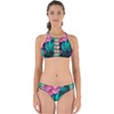 Eaves, Mate, Pink, Purple, Stock Wall Perfectly Cut Out Bikini Set View1