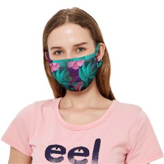 Eaves, Mate, Pink, Purple, Stock Wall Crease Cloth Face Mask (adult) by nateshop