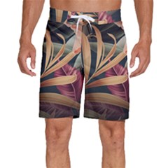 Flowers, Green, Hold, Huawei Men s Beach Shorts by nateshop