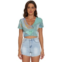 Huawei, Lite, Mate V-neck Crop Top