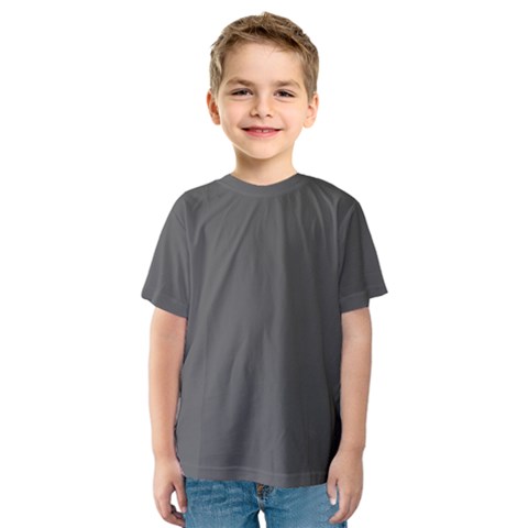 Gray, Color, Background, Monochrome, Minimalism Kids  Sport Mesh T-shirt by nateshop