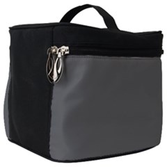 Gray, Color, Background, Monochrome, Minimalism Make Up Travel Bag (big)