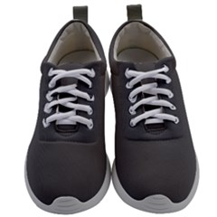 Gray, Color, Background, Monochrome, Minimalism Mens Athletic Shoes by nateshop