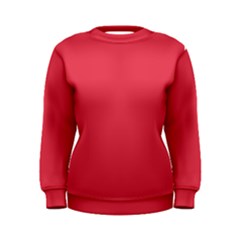 Pink, Color, Background, Monochromic, Minimalism Women s Sweatshirt