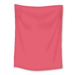 Pink, Color, Background, Monochromic, Minimalism Medium Tapestry by nateshop