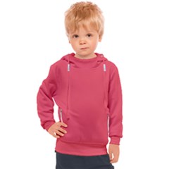 Pink, Color, Background, Monochromic, Minimalism Kids  Hooded Pullover by nateshop