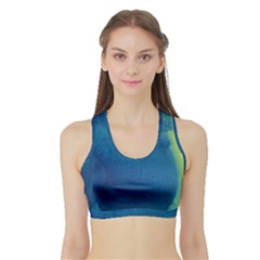 Plus, Curved Sports Bra With Border by nateshop