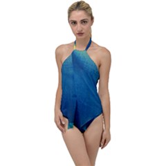 Plus, Curved Go With The Flow One Piece Swimsuit by nateshop