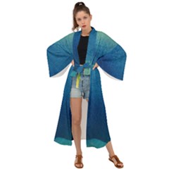 Plus, Curved Maxi Kimono by nateshop