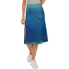 Plus, Curved Midi Panel Skirt by nateshop