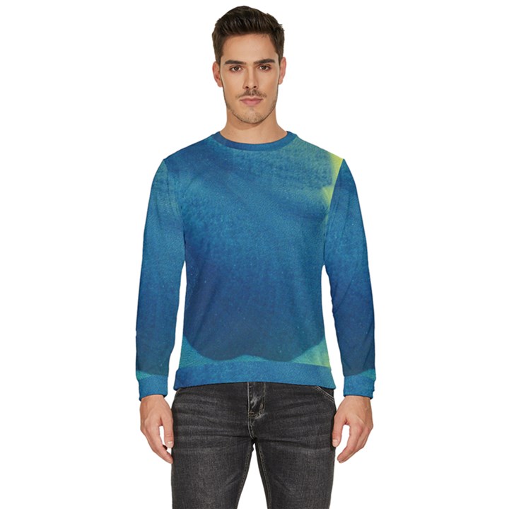 Plus, Curved Men s Fleece Sweatshirt