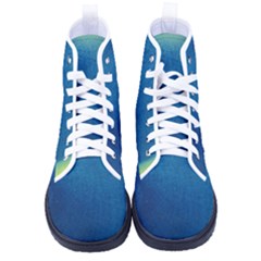 Plus, Curved Women s High-top Canvas Sneakers by nateshop