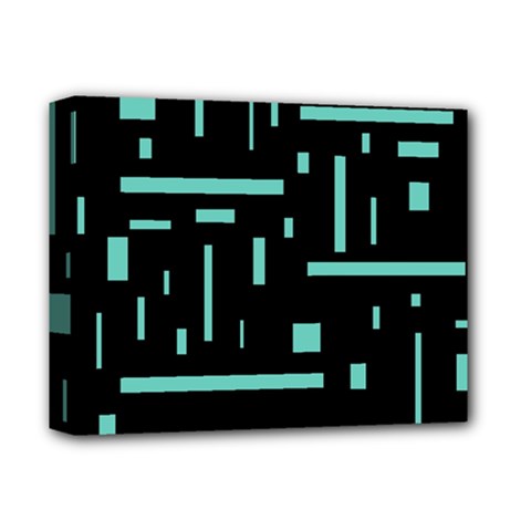 Rectangles, Cubes, Forma Deluxe Canvas 14  X 11  (stretched) by nateshop