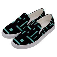 Rectangles, Cubes, Forma Men s Canvas Slip Ons by nateshop